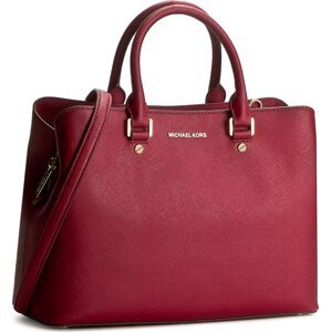 Kabelka MICHAEL Michael Kors Savannah 30S6GS7S3L Cherry