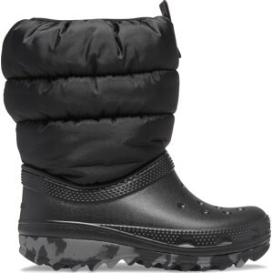 Sněhule Crocs Crocs Classic Neo Puff Boot T 207683 Black 001