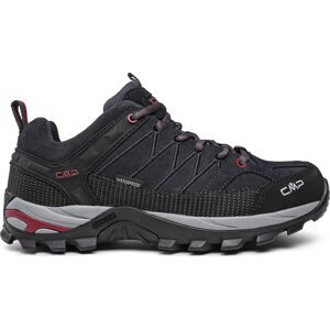 Trekingová obuv CMP Rigel Low Trekking Shoes Wp 3Q13247 Asphalt/Syrah 62BN