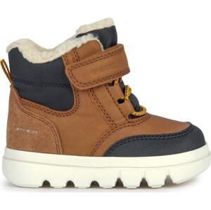 Kotníková obuv Geox B Willaboom Boy B Ab B365BC 0ME22 CR69B M Hnědá