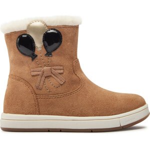Kotníková obuv Geox B Trottola Girl B364AA 00022 C6175 S Whisky/Black