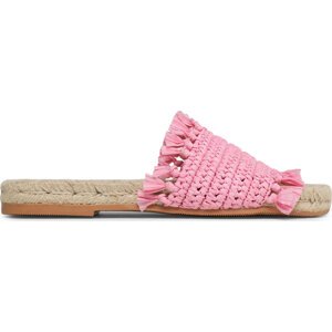 Espadrilky Manebi Fringed Knots Raffia Jute Sandals V 2.9 Y0 Bold Pink
