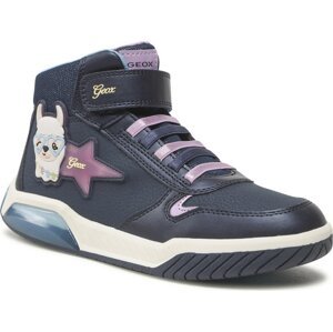 Sneakersy Geox J Inek G. C J16ASC 0CENF C4215 DD Navy/Lilac