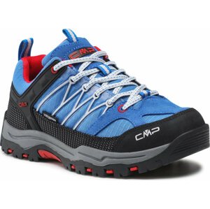 Trekingová obuv CMP Rigel Low Trekking Shoe Kids Wp 3Q54554J Cobalto/Stone/Fire 04NG