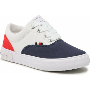 Tenisky Tommy Hilfiger Low Cut Lace-Up Sneaker T3X9-32826-0890 M Blue/White/Red Y004
