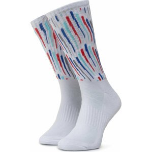 Dámské klasické ponožky Hummel Hml Sock Hawaii 207933-9253 White/Blue/Red