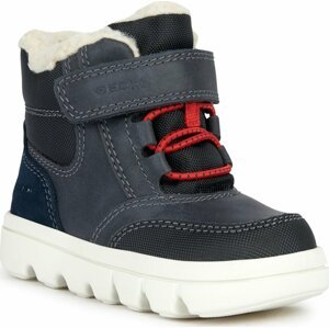 Kotníková obuv Geox B Willaboom Boy B Ab B365BC 0ME22 C0735 S Navy/Red