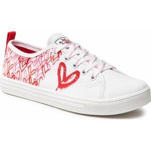 Plátěnky Skechers All Corazon 113952/WRPK White/Red/Pin
