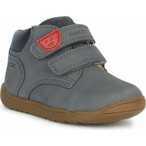 Kotníková obuv Geox B Macchia Boy B164NC 03285 C9004 Anthracite