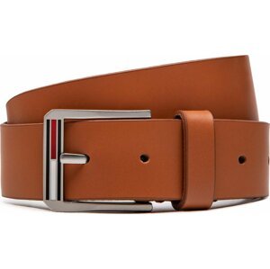 Pánský pásek Tommy Jeans Tjm Finley Belt 3.5 AM0AM10627 Hnědá