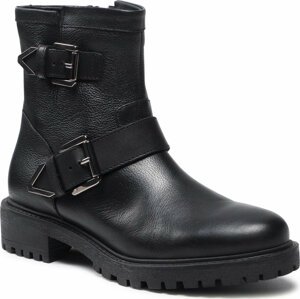 Polokozačky Geox D Hoara A D16FTA 04643 C9999 Black