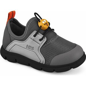 Sneakersy Bibi Energy Baby New II 1107217 Graphite/Grey/Clear/Eletric