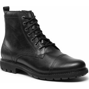 Kotníková obuv Clarks Batcombe Cap 261746767 Black Leather