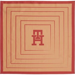 Šátek Tommy Hilfiger Monogram All Over Silk & Box AW0AW15807 Rouge XJS
