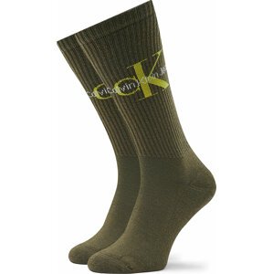 Pánské klasické ponožky Calvin Klein Jeans 701218732 Burnt Olive 009