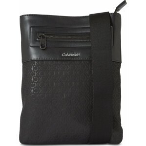 Brašna Calvin Klein Ck Elevated Flatpack Repreve K50K510823 Black Tonal Mono 01L