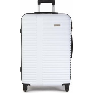 Velký tvrdý kufr Semi Line T5524-5 Bílá