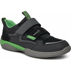 Sneakersy Superfit 1-006388-0000 D Black/Green