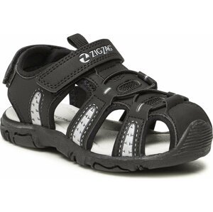 Sandály ZigZag Konha kids Closed Toe Sandal Z232303 1001 Black