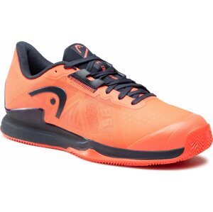 Boty Head Sprint Pro 3.5 Clay 273163 Fiery Coral/Blueberry