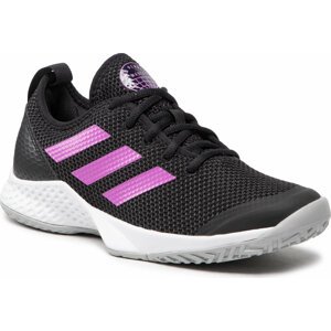 Boty adidas CourtFlash W GW6263 Cblack/Sepuli/Gretwo