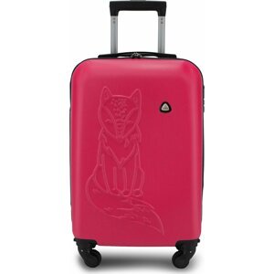 Malý tvrdý kufr Semi Line T5625-2 Růžová