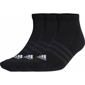 Kotníkové ponožky Unisex adidas Cushioned Low-Cut Socks 3 Pairs IC1332 black/white