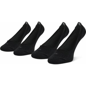 Sada 2 párů dámských ponožek Calvin Klein 701218767 Black 001