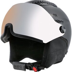 Lyžařská helma Uvex Hlmt 600 Visor 56623620 Black Mat