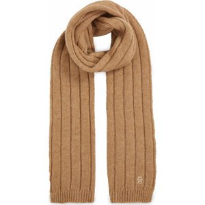 Šál Tommy Hilfiger Th Timeless Scarf AW0AW15351 Béžová