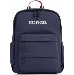 Batoh Tommy Hilfiger Corporate Hilfiger Backpack Plus AU0AU01722 Tmavomodrá