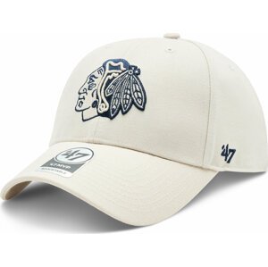 Kšiltovka 47 Brand NHL Chicago Blackhawks '47 MVP SNAPBACK H-MVPSP04WBP-BN Écru