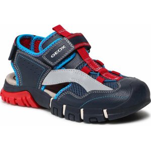 Sandály Geox J S.Dynomix B. A J25GHA 0FE15 C0735 D Navy/Red