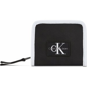 Dětská peněženka Calvin Klein Jeans Colour Blocking Velcro Wallet IU0IU00452 Černá