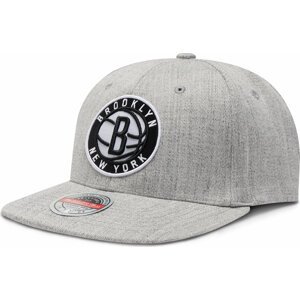 Kšiltovka Mitchell & Ness NBA Team Heather Nets HHSS3273 Šedá