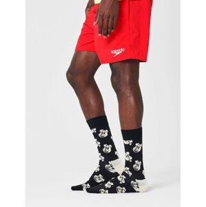 Klasické ponožky Unisex Happy Socks DOG01-9100 Černá
