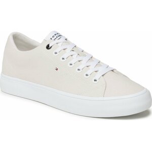 Tenisky Tommy Hilfiger Th Hi Vulc Core Low Canvas FM0FM04686 Weathered White AC0