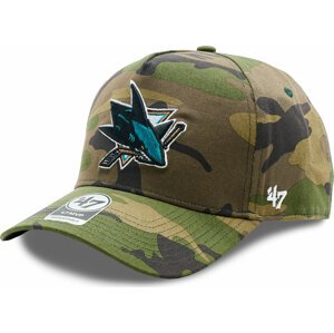 Kšiltovka 47 Brand NHL San Jose Sharks Grove Snapback 47 MVP DT H-GRVSP22CNP-CMB Camo