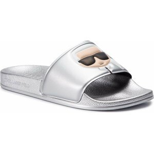 Nazouváky KARL LAGERFELD KL80905 Silver Rubber