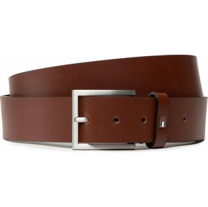 Pánský pásek Tommy Hilfiger Hampton 4.0 AM0AM08361 Hnědá
