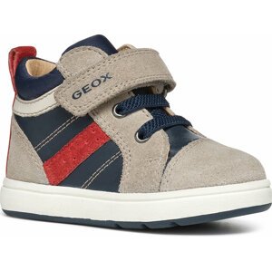 Kotníková obuv Geox B Biglia Boy B044DA 02285 C0829 Sand/Navy