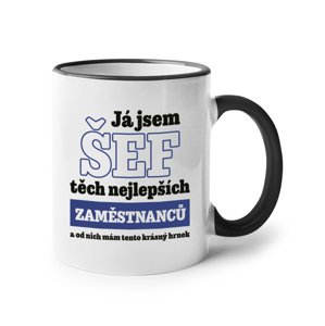 Vtipný keramický hrnek Já jsem šéf - skvělý dárek pro šéfy
