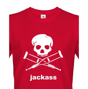 Pánské tričko s motivem seriálu Jackass - super cena a kvalita trika