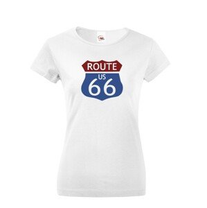 Dámské tričko - Route 66 - legenda cest