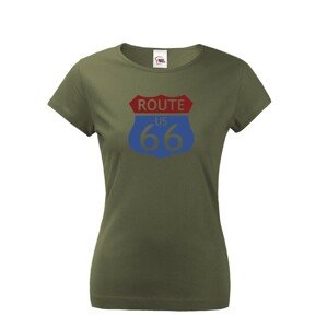 Dámské tričko - Route 66 - legenda cest