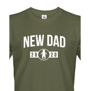 Pánské triko pro nastávající tatínka New dad - ideální dárek