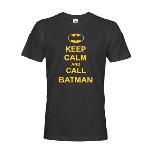 Pánské tričko - Keep calm and call Batman