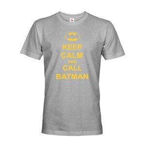 Pánské tričko - Keep calm and call Batman