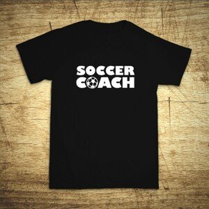 Detské tričko s motívom Soccer coach