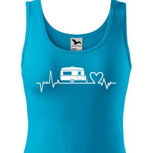 Dámské tričko Ekg karavan - kvalitní tisk a rychlé dodání